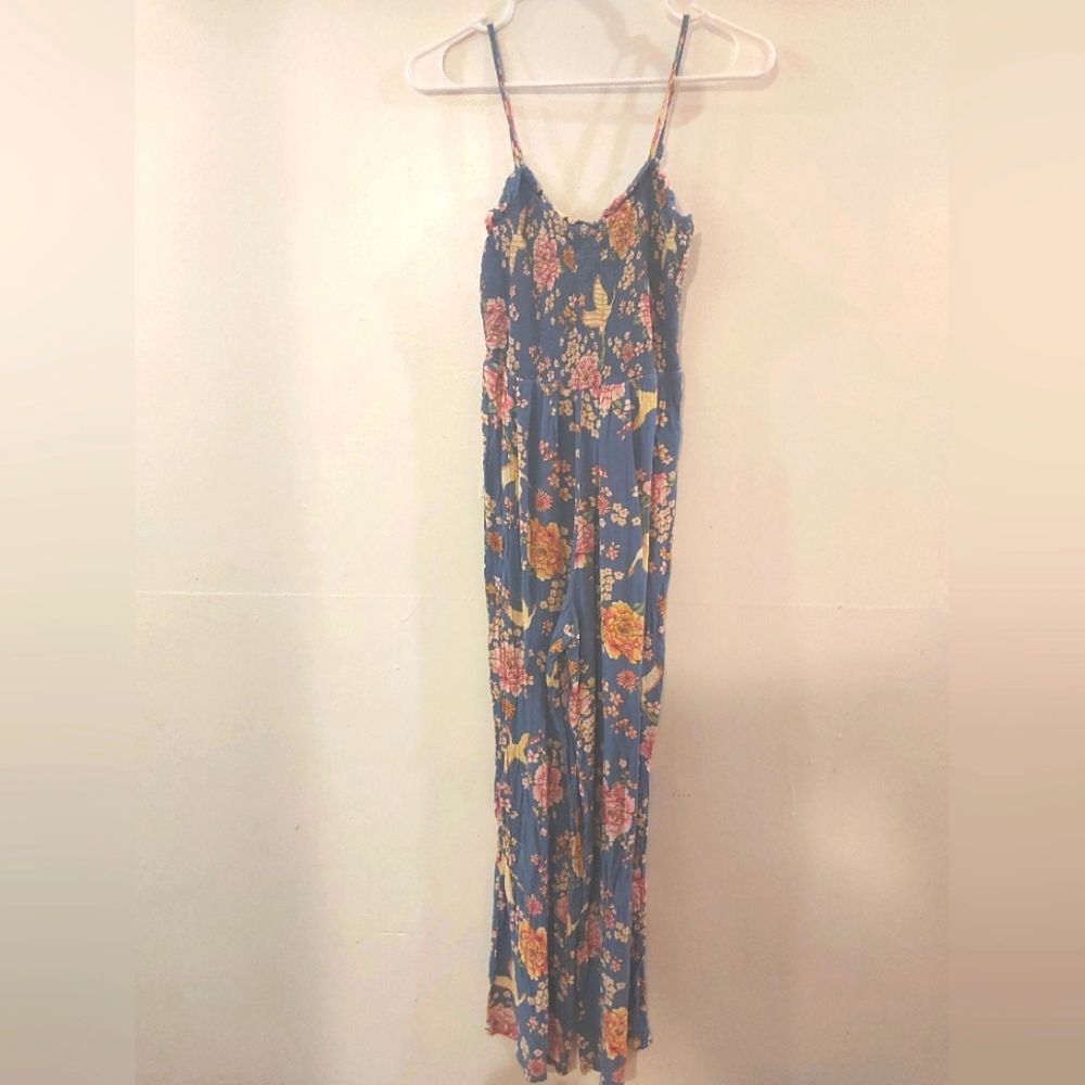 Derek Heart Floral Romper/Jumpsuit